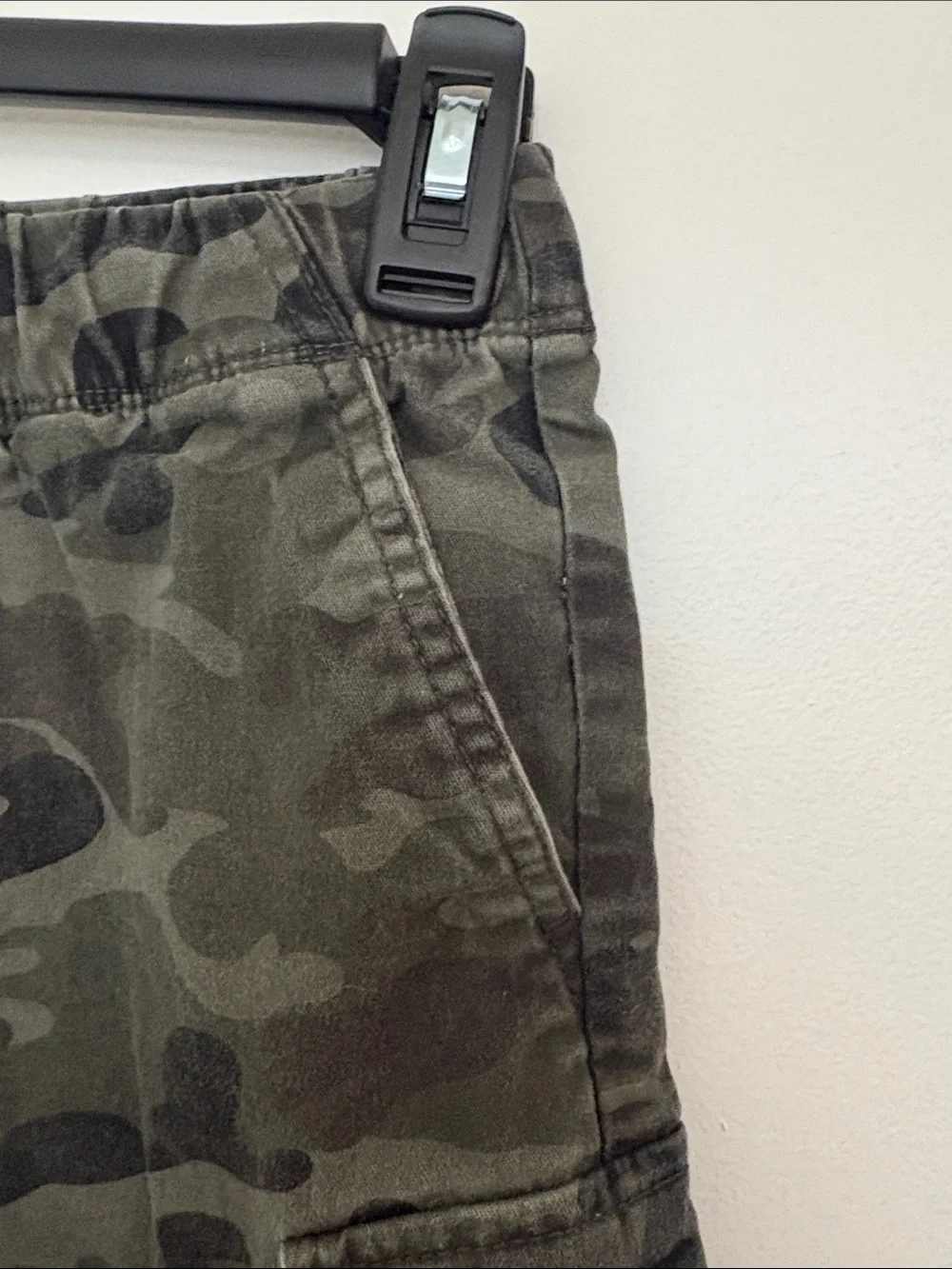 Old Navy Boys' Camo Cargo Shorts - Green/Black